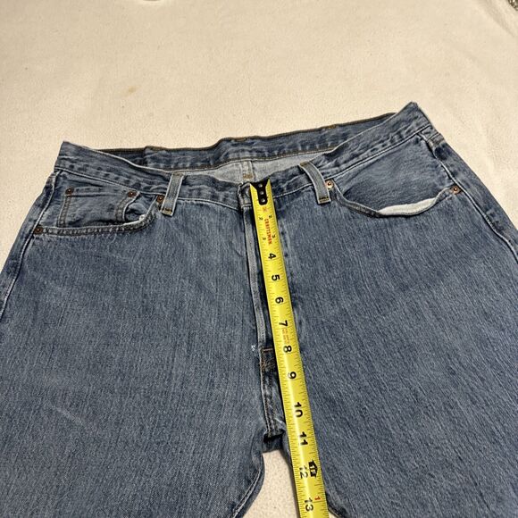 Mens Levis 501 XX Straight Leg Button Fly Jeans 38x32 Y2K Retro , Vintage - Picture 4 of 10